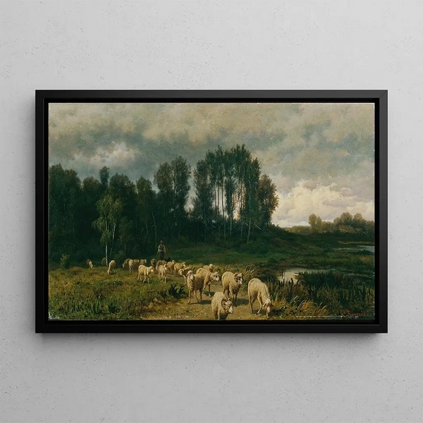 Gustav Ranzoni - Vor dem Gewitter.webp