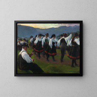Gustav Wentzel - Dance in Setesdal.webp