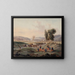 Sarrebruck na de slag op 5 augustus 1870 - Gustave Boulanger — ingelijst kunstwerk aan de muur