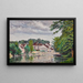 Studie Nemours - Gustave Cariot — ingelijst kunstwerk aan de muur