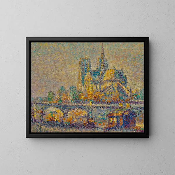Notre-Dame de Paris - Gustave Cariot — ingelijst kunstwerk aan de muur