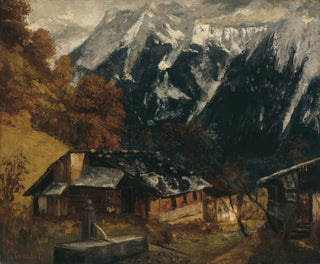 Gustave Courbet - An Alpine Scene.webp
