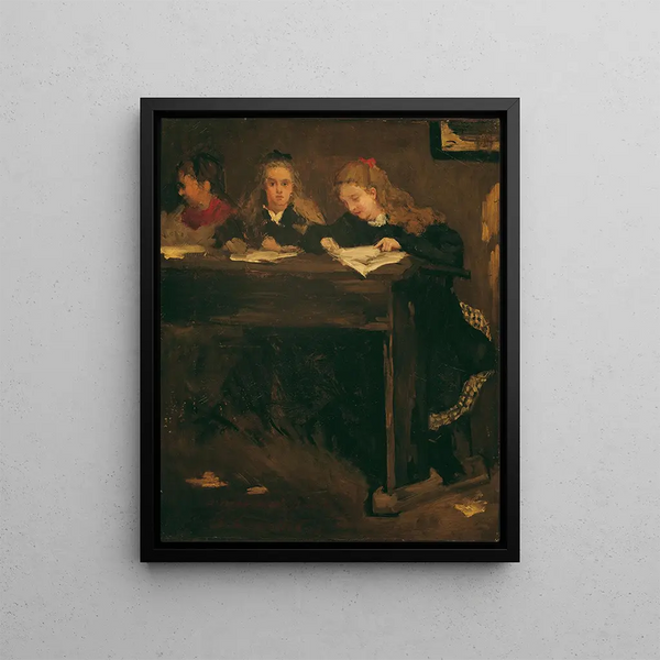 Gustave Courbet - Drei Schulmdchen.webp