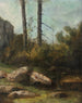 La Garenne de Bussac en Saintonge - Gustave Courbet — weergave van het kunstwerk