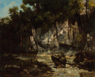 Gustave Courbet - Landscape with stag.webp