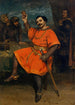 Louis Gueymard 1822-1880 en Robert le Diable - Gustave Courbet — weergave van het kunstwerk