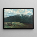 Panoramisch uitzicht op de Alpen Les Dents du Midi - Gustave Courbet — ingelijst kunstwerk aan de muur