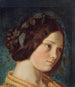 Portret van Zélie Courbet - Gustave Courbet — weergave van het kunstwerk