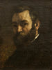 Portret van een man - Gustave Courbet — weergave van het kunstwerk