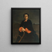 Portret van vrouw Juliette Courbet - Gustave Courbet — ingelijst kunstwerk aan de muur