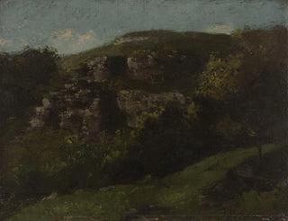 Gustave Courbet - Rochers  Ornans.webp