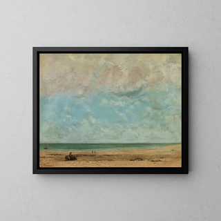 Gustave Courbet - Seaside landscape.webp