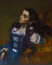 Vrouw uit Spanje - Gustave Courbet — weergave van het kunstwerk