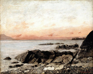 Gustave Courbet - Sunset Vevey Switzerland.webp