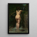 La source - Gustave Courbet — framed artwork on a wall