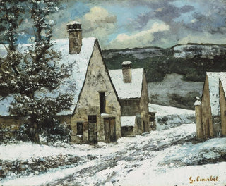 Gustave Courbet - Village Edge in Winter.webp