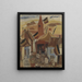 Village Fair Painting - Gustave De Smet — framed artwork on a wall