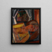 Woman Sleeping - Gustave De Smet — framed artwork on a wall