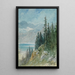 Vue sur le lac Léman près de Montreux - Gustave Doré — ingelijst kunstwerk aan de muur