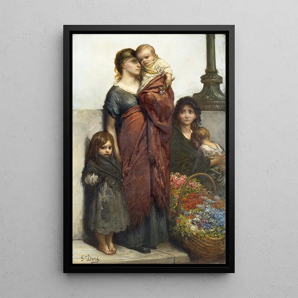 Gustave Dor - Flower Sellers of London.webp