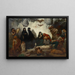 Voorspelling van Goede Avontuur in het Sacro Monte - Gustave Doré — ingelijst kunstwerk aan de muur