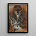 Liberty - Gustave Doré — framed artwork on a wall