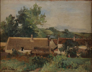 Gustave Henri Colin - Un village.webp