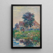 Riverside Edge - Gustave Loiseau — framed artwork on a wall