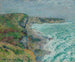 Falaises d'Yport in de winter - Gustave Loiseau — weergave van het kunstwerk