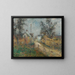 Ferme en Normandië - Gustave Loiseau — ingelijst kunstwerk aan de muur