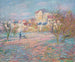 De wintertuin - Gustave Loiseau — weergave van het kunstwerk