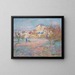 De wintertuin - Gustave Loiseau — ingelijst kunstwerk aan de muur