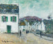 Rue de Pont-Aven - Gustave Loiseau — weergave van het kunstwerk