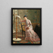 a Cockatoo - Gustave Léonard de Jonghe — framed artwork on a wall