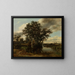 Zwembad - Gustave Louis Marie Piron — ingelijst kunstwerk aan de muur