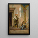 La Sainte et le Poète - Gustave Moreau — ingelijst kunstwerk aan de muur