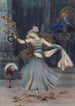 Salomé dansant devant de kop van Johannes de Doper - Gustave Moreau — weergave van het kunstwerk