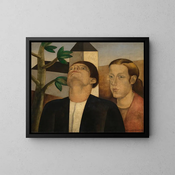 Azur - Gustave Van de Woestijne — ingelijst kunstwerk aan de muur