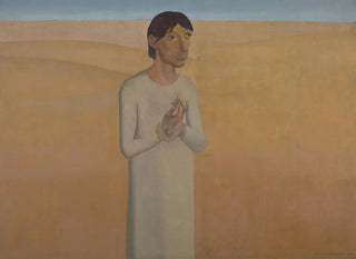 Gustave Van de Woestijne - Christ in the desert.webp