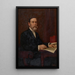 L'Architecte Léonard Blomme - Gustave Vanaise — framed artwork on a wall