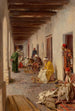 a street in Biskra, Algeria - Gustavo Simoni — artwork view