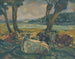 Koeien in rust - Gustav Mahler — weergave van het kunstwerk