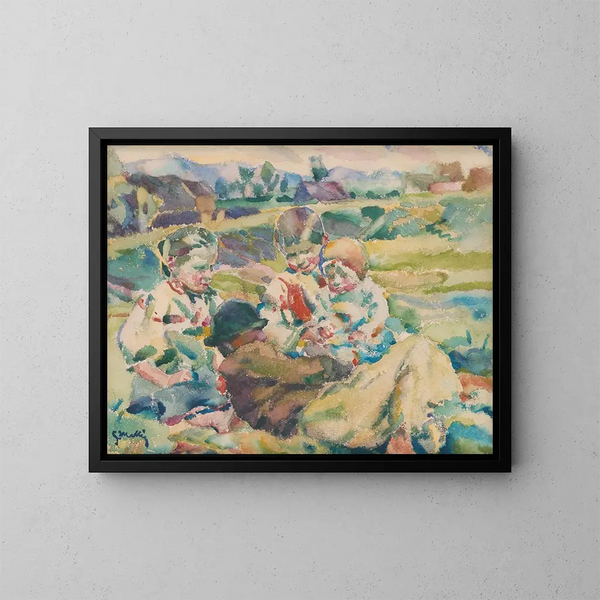 Raad van de boom - Gustav Mahler — ingelijst kunstwerk aan de muur