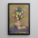 Flower Painting - Gustav Mahler — framed artwork on a wall