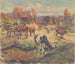 Van de weide - Gustav Mahler — weergave van het kunstwerk