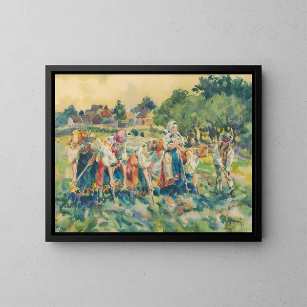 Horreurs - Gustav Mahler — ingelijst kunstwerk aan de muur