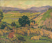 Landschap met schapen - Gustav Mahler — weergave van het kunstwerk