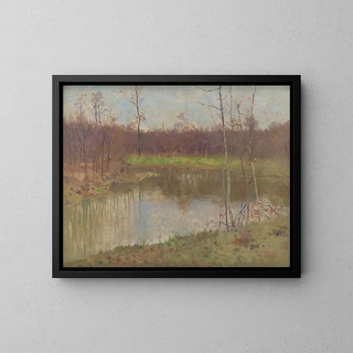 Gustv Mall - Landscape with a Fishpond.webp