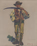 Grasmaaier - Gustav Mahler — weergave van het kunstwerk