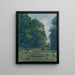 Park en Petržalka - Gustav Mahler — ingelijst kunstwerk aan de muur